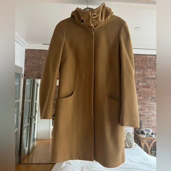 Aritzia camel cheap coat